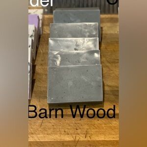 Barn wood scented goat milk soap- great for men